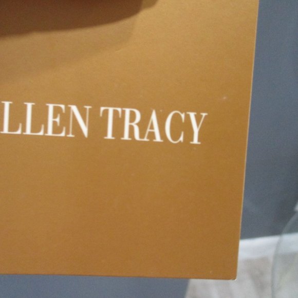 NWT Ellen Tracy Orange Rain Coat /Jacket - Picture 5 of 7